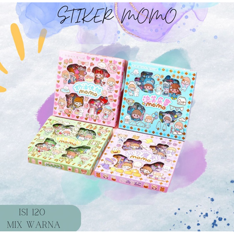 

STICKER MOMO WATERPROOF ISI 100 LEMBAR PER BOX
