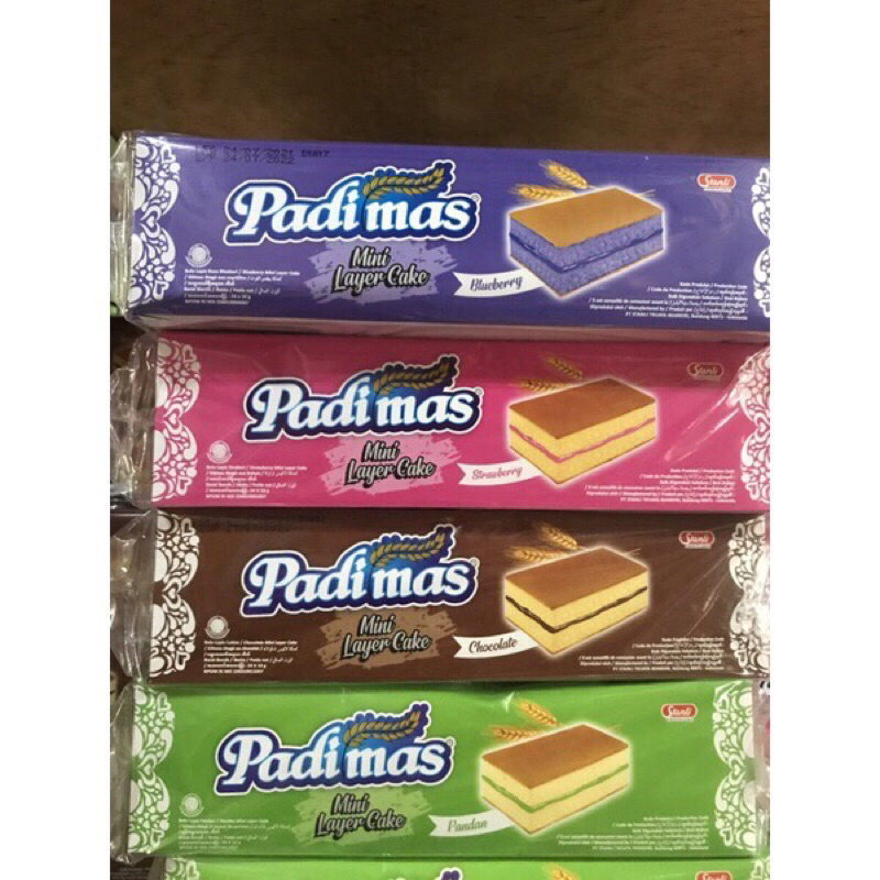 

Bolu Padimas / Layercake mini padimas satu box isi 24