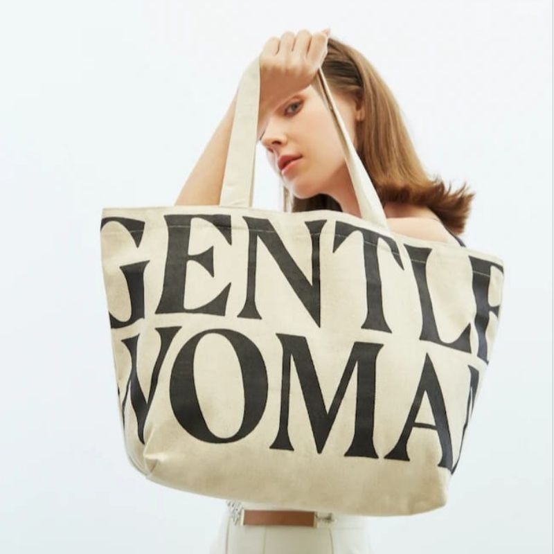 9.9 SALE | GNTLE.WOMAN GW Canvas Tote