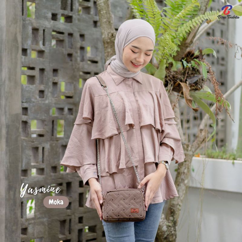 TAS YASMINE BY BIRU TSABITA BORDIR CHOCOLY
