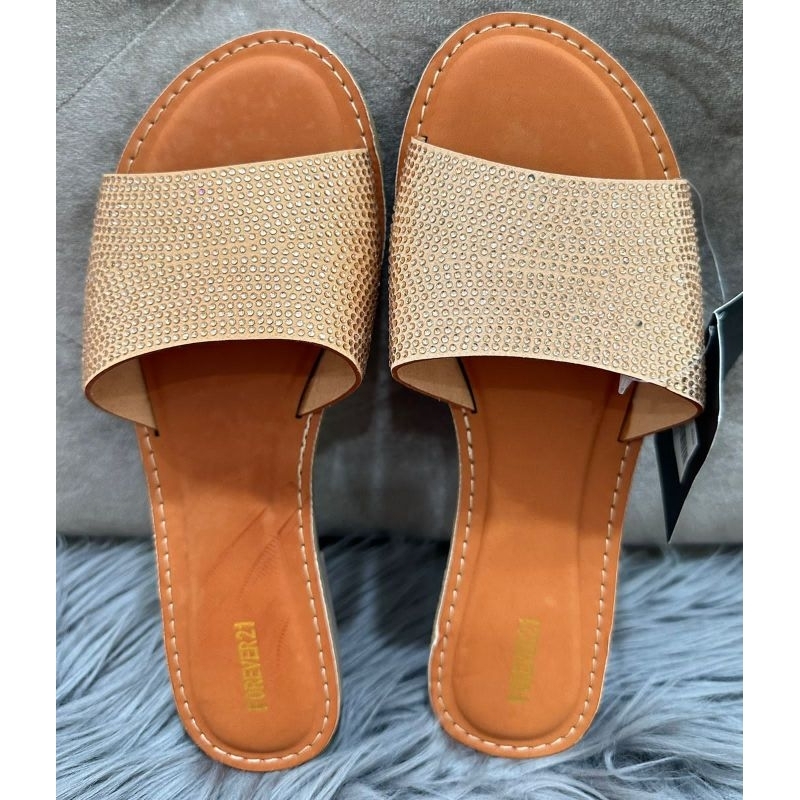 F21 flat sandals