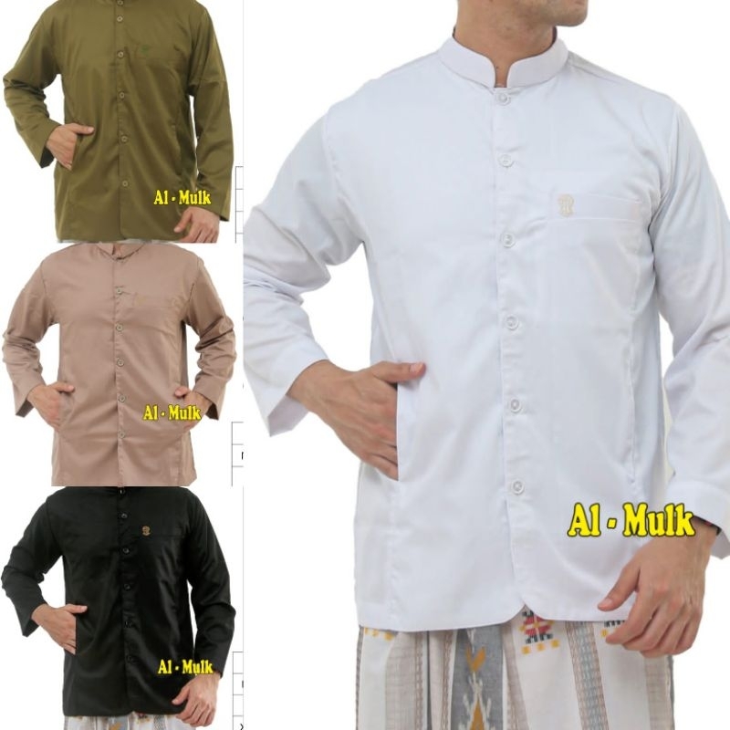 Baju Koko Semi Jas / Koko Terompah Exclusiv Terbaru /Koko Kafana/ Koko Al Mulk Beli 3 Free Logam Mulia