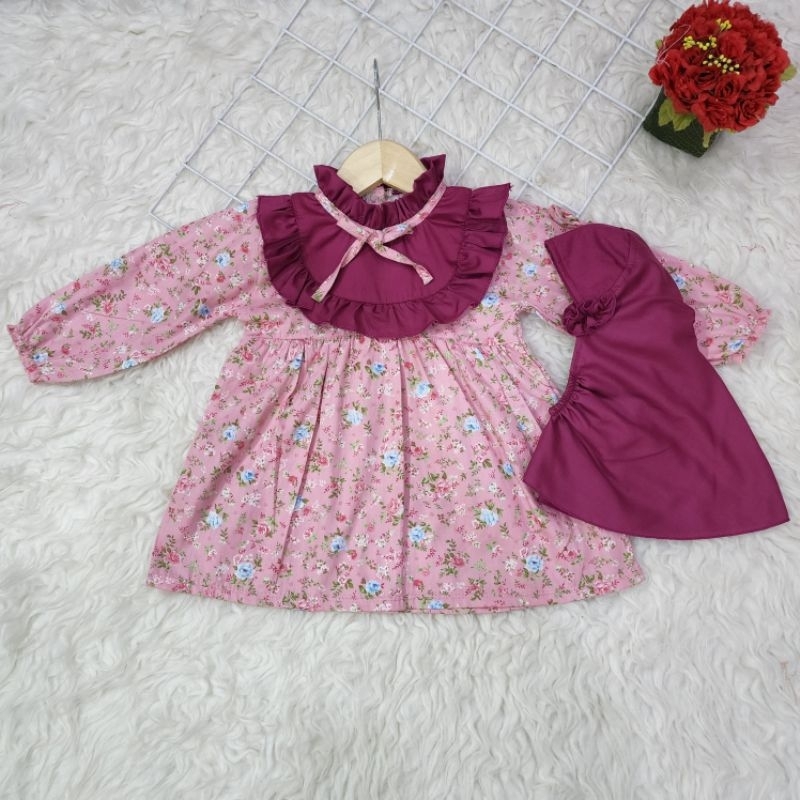 Baju muslim anak baji gamis anak perempuan gamis bayi perempuan gamis baby