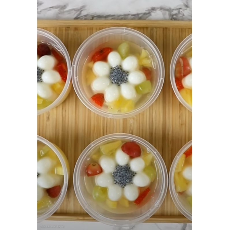 

puding kuah nanas