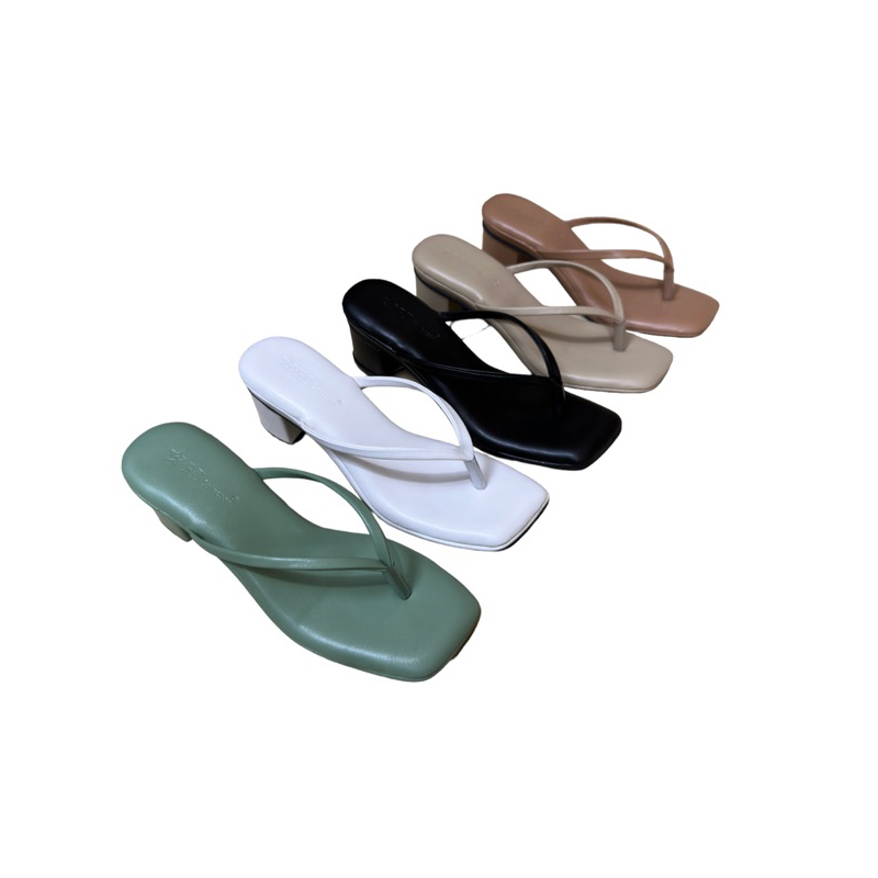 Sandal Heels Hak Tahu 5 CM BLUBES