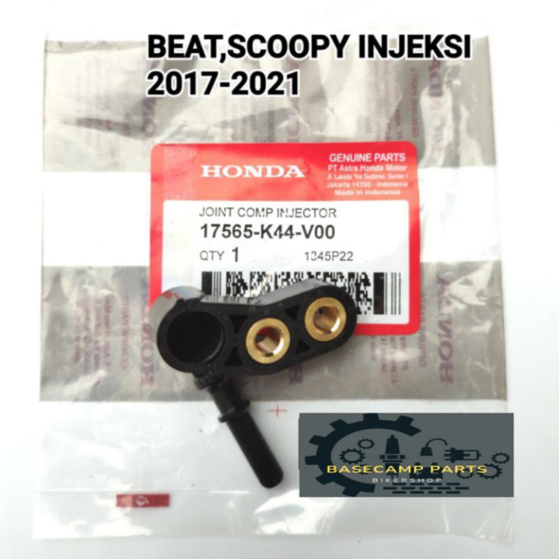 Rumah injektor joint comp injector K44 beat fi 2017 2018 cangklong dudukan injektor injector beat k4