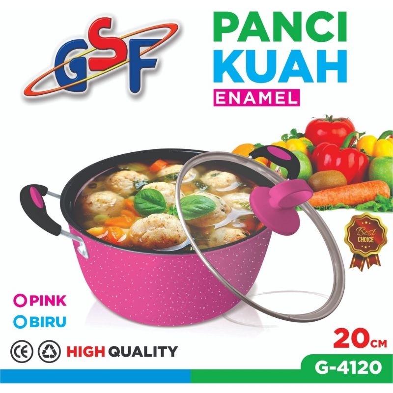 panci kuah warna gsf panci teflon