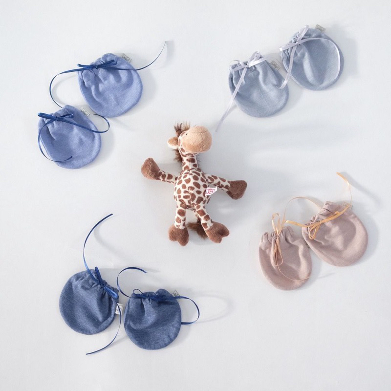 Nary Sarung Tangan Bayi Newborn Earth - Mittens Bayi Newborn