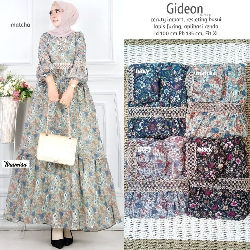 GIDEON MAXI DRESS TIRAMISU