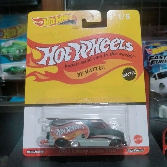 Hotwheels premium Chevy astro van