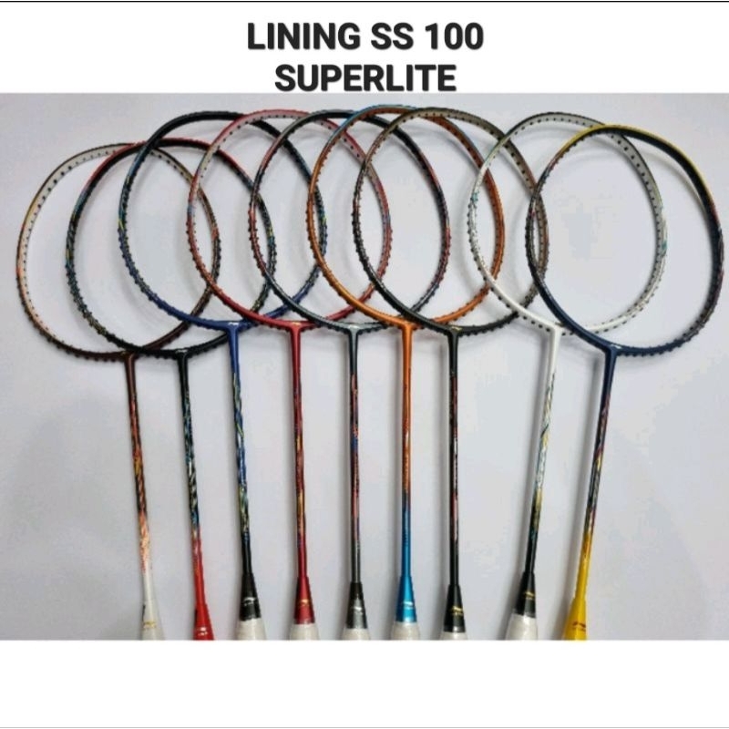 Raket Badminton LINING SUPERSERIES SS 100 SUPER LITE 100% Original