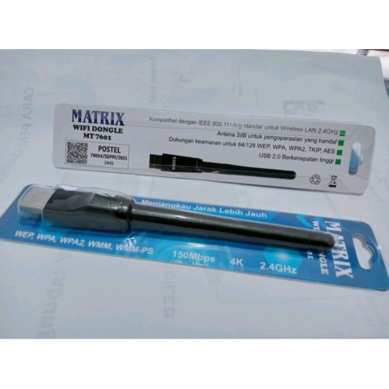 Wifi Dongle Matrix MT7601 Wifi Dongle Cocok Untuk Semua STB