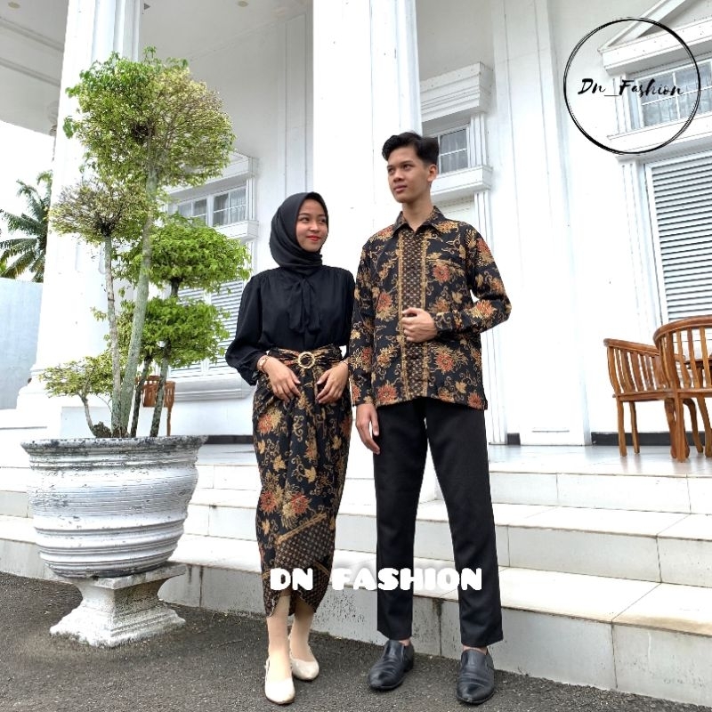 MOTIF AZALEA/KEMEJA BATIK/COUPLE KEMEJA BATIK/KEMEJA BATIK ANAK/ROK LILIT BATIK/ROK PLISKET BATIK/TERLARIS