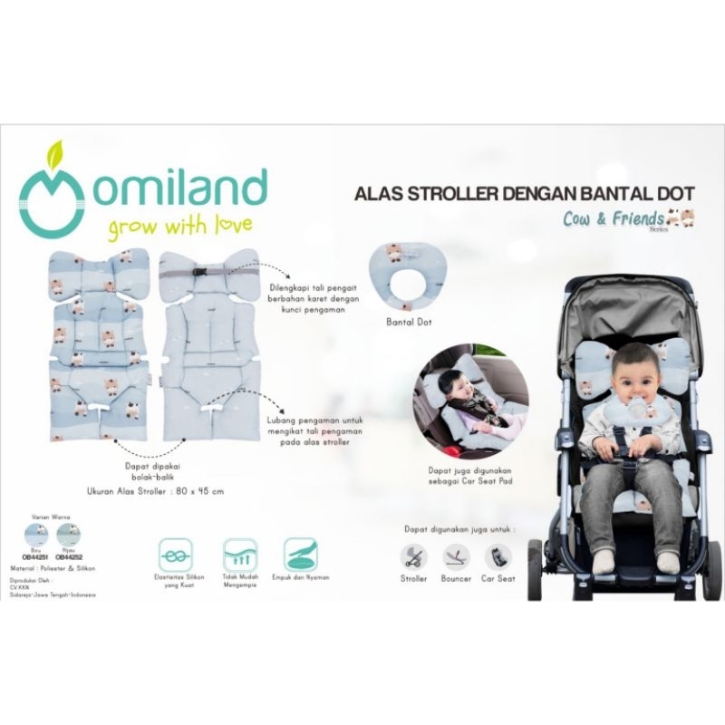 Omiland Alas Stroller Cow &amp; Friends Series