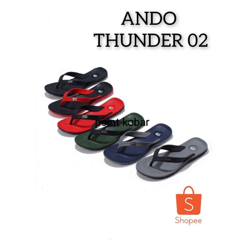 Ando Thunder 02_sandal jepit dewasa_sandal