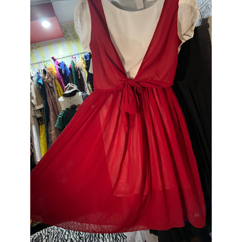 Dress Merah Putih