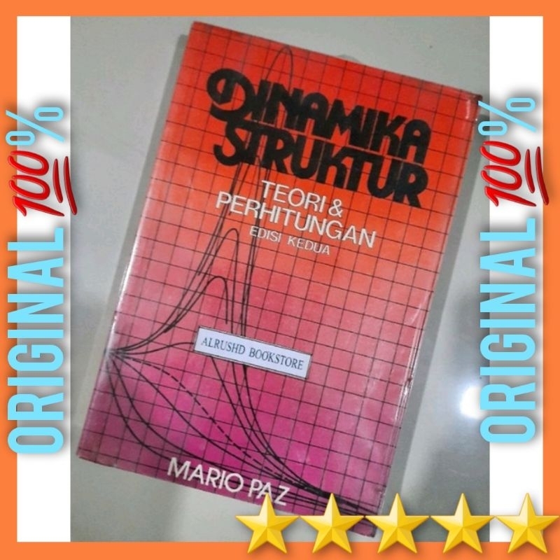 Buku (ORI 100%)⭐ DINAMIKA STRUKTUR Teori dan Perhitungan > MARIO PAZ