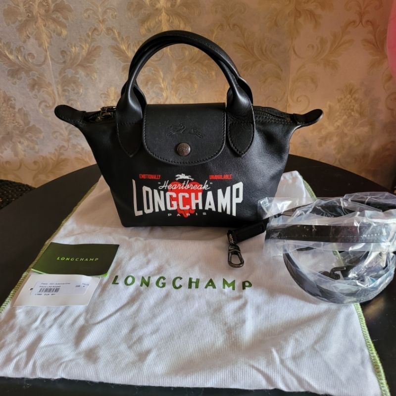Longchamp cuir mini (preloved)