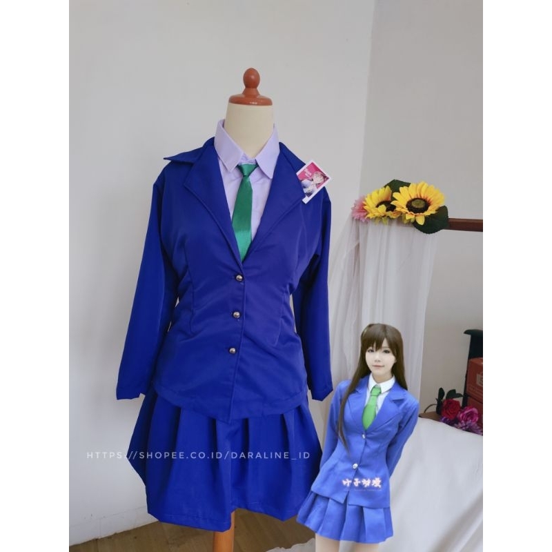 KOSTUM COSPLAY RAN MOURI DETECTIVE CONAN