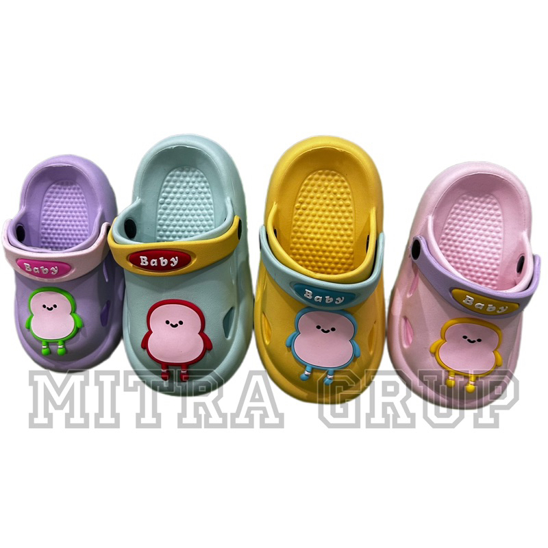 SEN - HEMA PINGUIN Sandal Baim Anak-anak / Sandal Kodok Anak / Sandal Bakpao Anak / Sepatu sandal ANAK Karakter Lucu BABY'S series