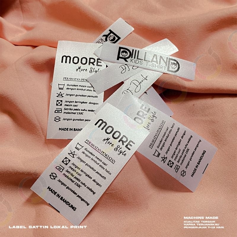 

laskar label jasa potong label woven,label katun,label satin