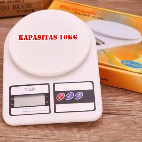 Timbangan Dapur Digital SF 400 Electronic Portable Kitchen Scale Kapasitas 10kg