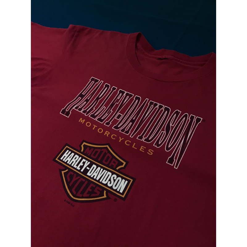 TSHIRTS / KAOS HARLEY DAVIDSON VINTAGE 90s ©️1996