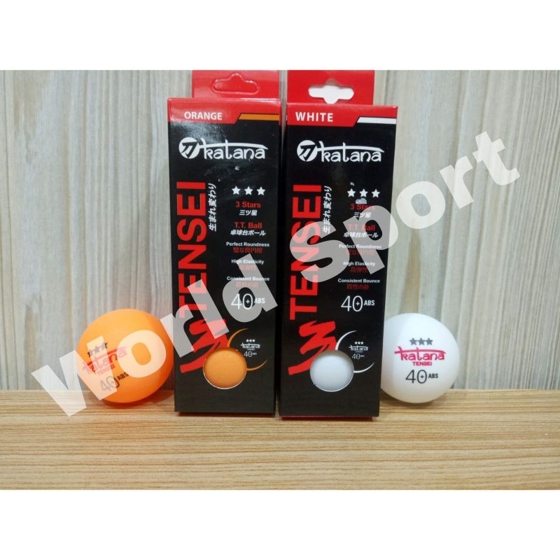 Bola Pingpong - Bola Tenis Meja - Bola Pingpong TENSEI KATANA