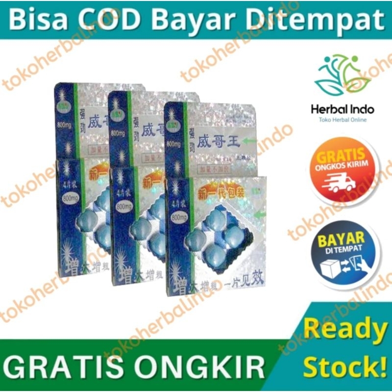 (BAYAR DI TEMPAT) VIGRA CINA CHINA OBAT HERBAL STAMINA