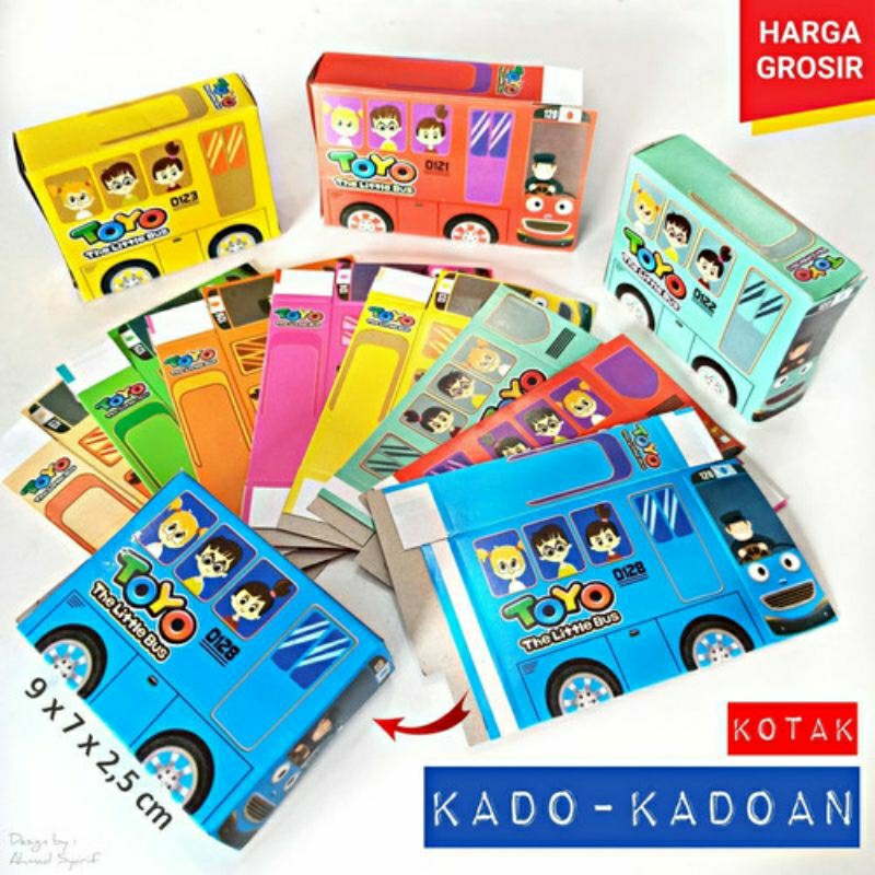 KADO KADOAN KOSONG/KERTAS KADO KADOAN SEDANG ISI 50 PCS/KOTAK KADO KADOAN KOSONG ISI 50 PCS/KERTAS K