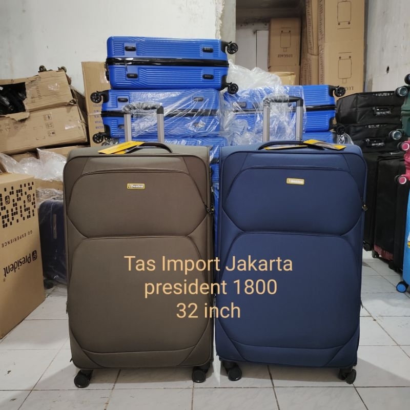 KHUSUS GOSEND!! Koper President Bahan Kain (1806/1800/1465) ORI / Koper Travel - 20&quot; / 24&quot; / 28&quot;/ 32&quot;