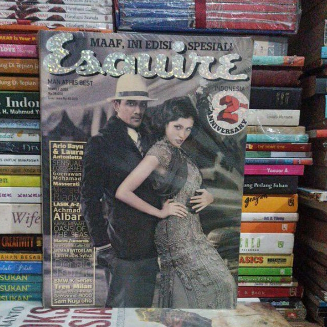 MAJALAH ESQUIRE INDONESIA ORIGINAL MARET 2009