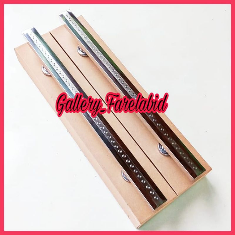 Handle Pintu Rumah 1 Meter Gagang Pegangan Tarikan Stainless Steel Minimalis 100 Cm