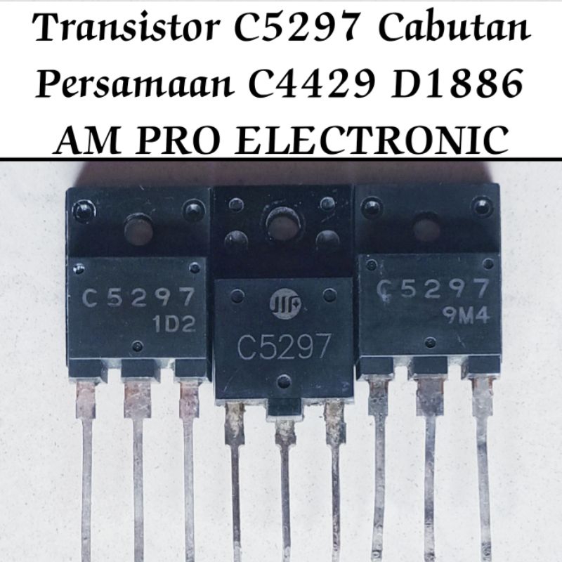 TR C5297 Persamaan D1886 D2634 D2901 Transistor Regulator Cabutan