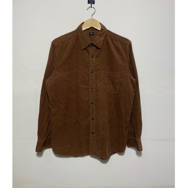 KEMEJA UNIQLO CORDUROY SECOND ORIGINAL