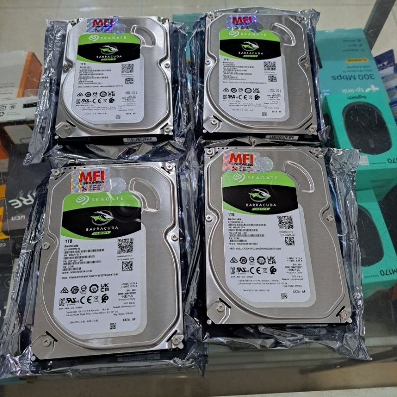 HDD Seagate Barracuda 1TB 7200RPM 3.5&quot; SATA III RESMI MFI-internal