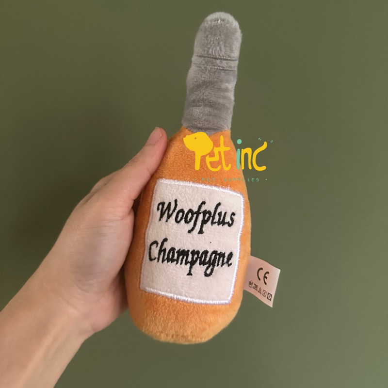 Woofplus champagnepet squeaky toy