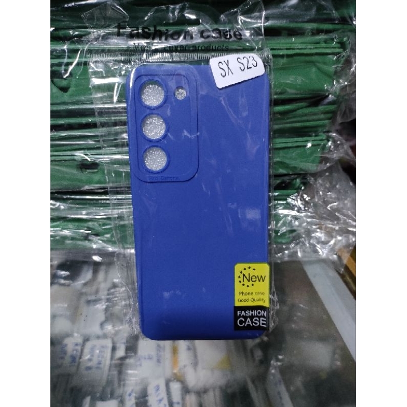 Softcase Samsung S23 Silikon Casing Case Macaron Pelindung Pro Camera