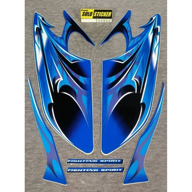 Striping Standard/Ori Yamaha Rx king 2006 Biru lis Striping standard/Ori Yamaha Rx.King 2006 Biru