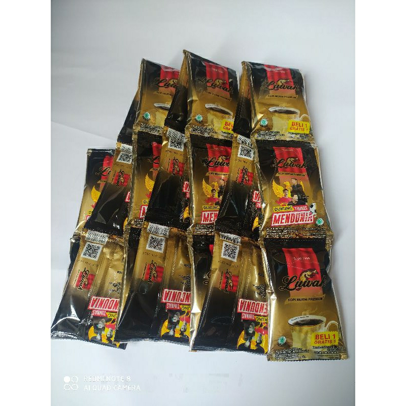 

Luwak hitam 6,5g. mini isi 15sachet