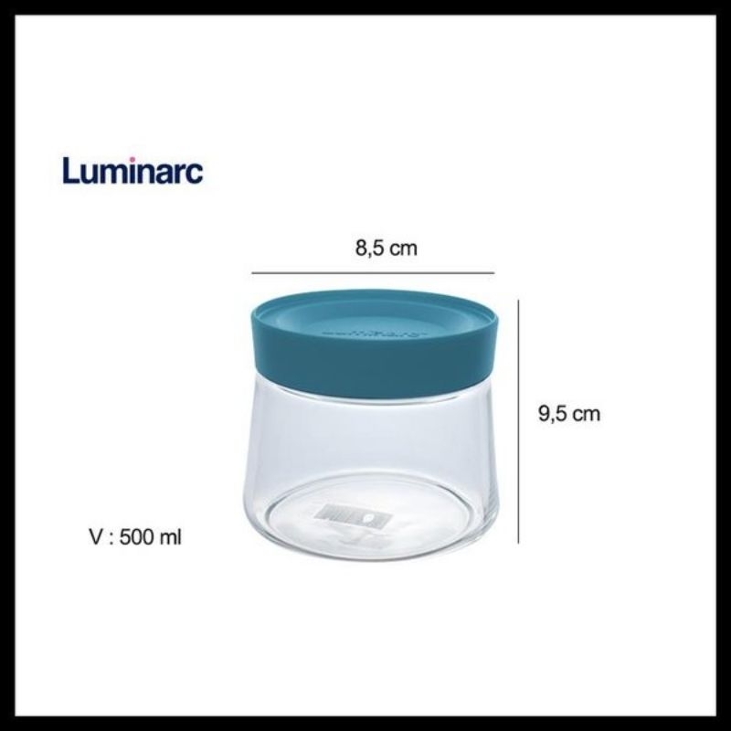 Luminarc Toples Kaca Swing Blue 500ml - 1pcs