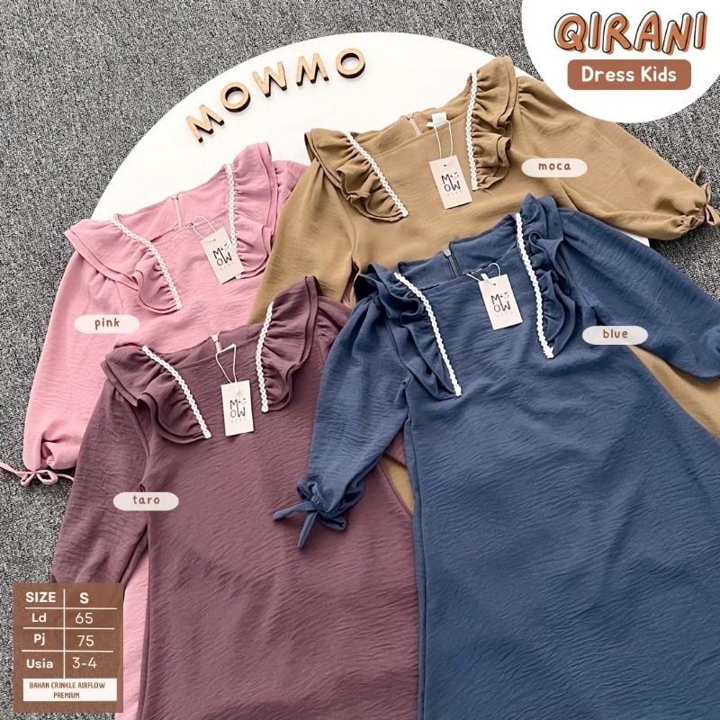 Dress anak Qirani dress kids
