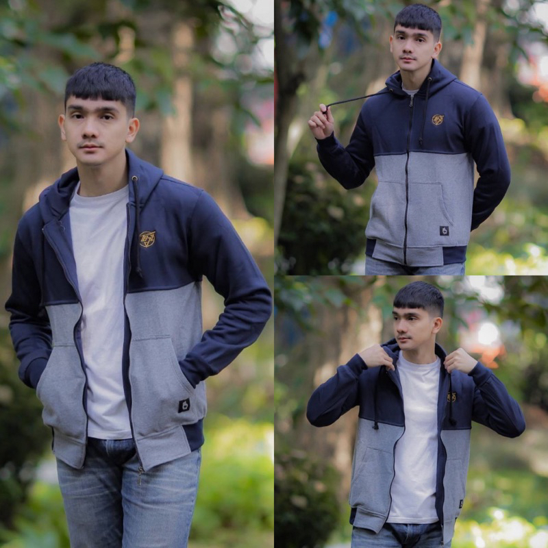 Jaket The Bojiel Jaket Zipper Kombinasi Jaket Hoodie Jaket Pria