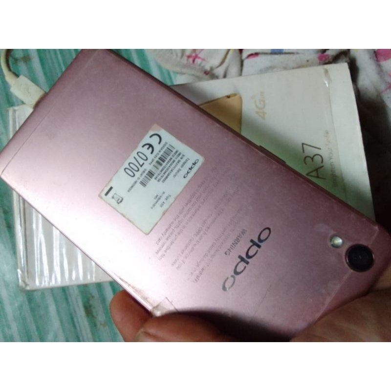 hp second oppo a37