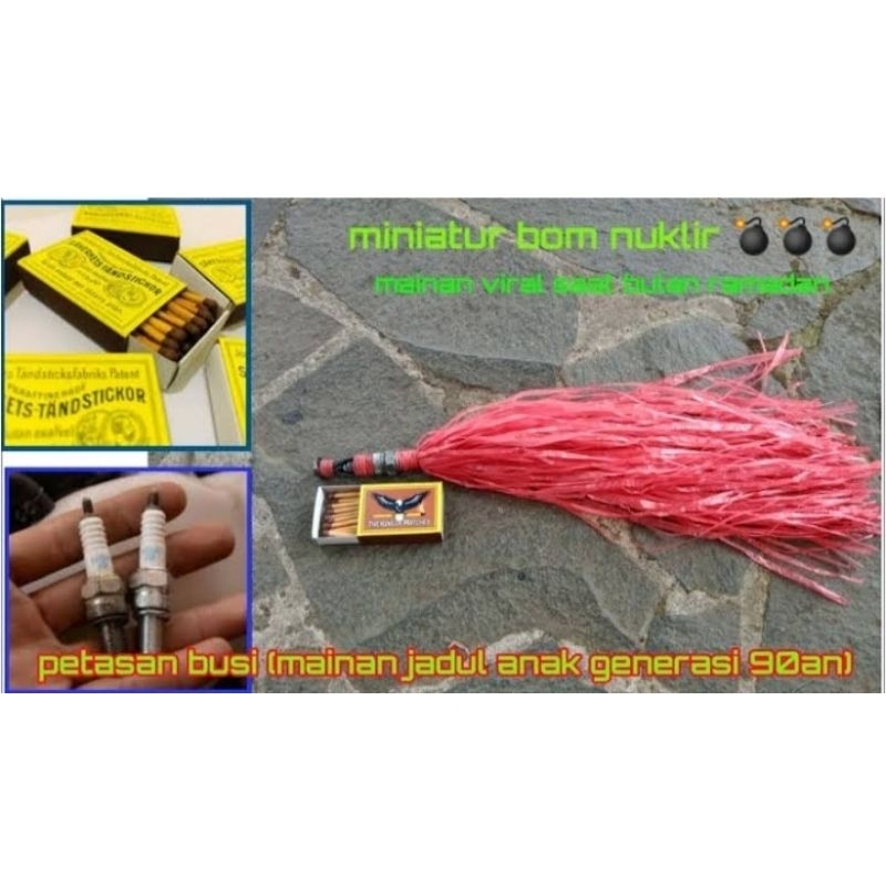 mercon petasan terbuat dari busi