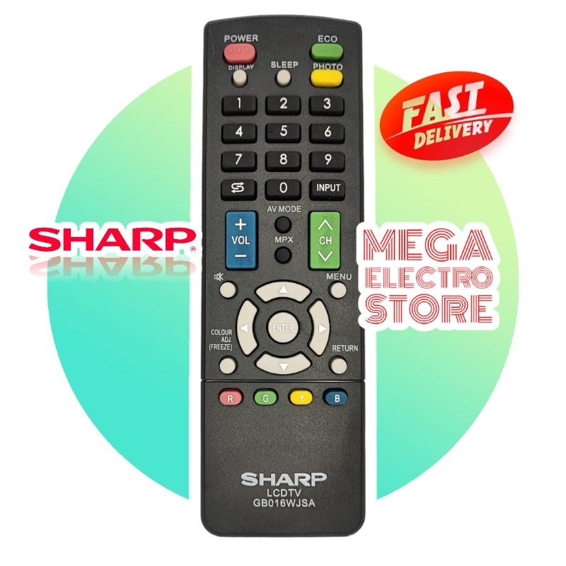 REMOTE TV SHARP LED LCD AQUOS - B7