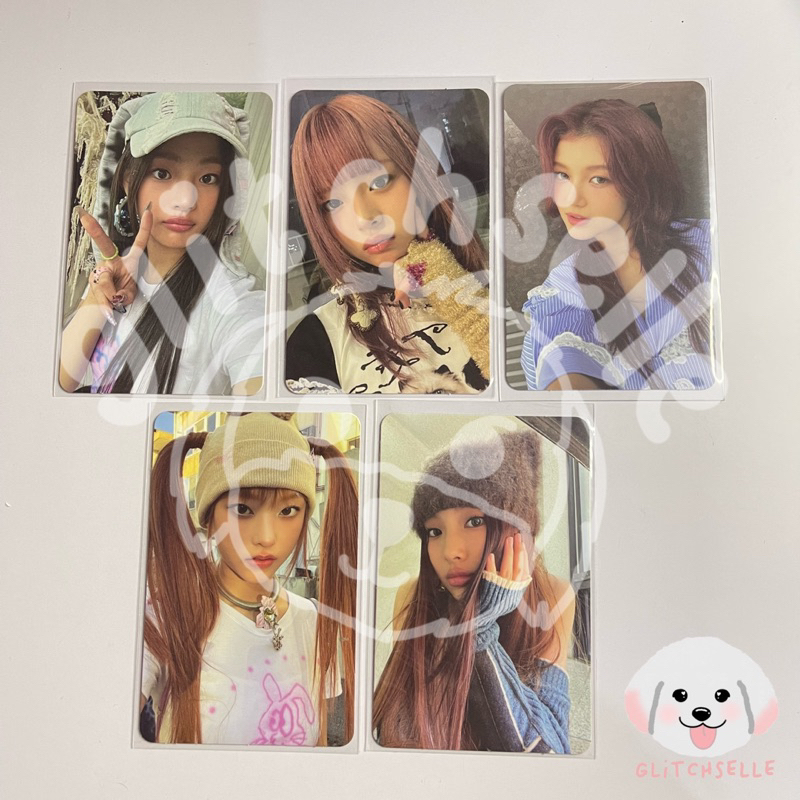 Photocard Newjeans OMG Kpopmerch video call event pob