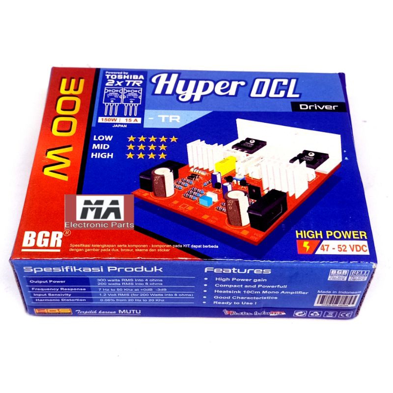 Kit Powe Mono Hyper OCL 300watt BELL