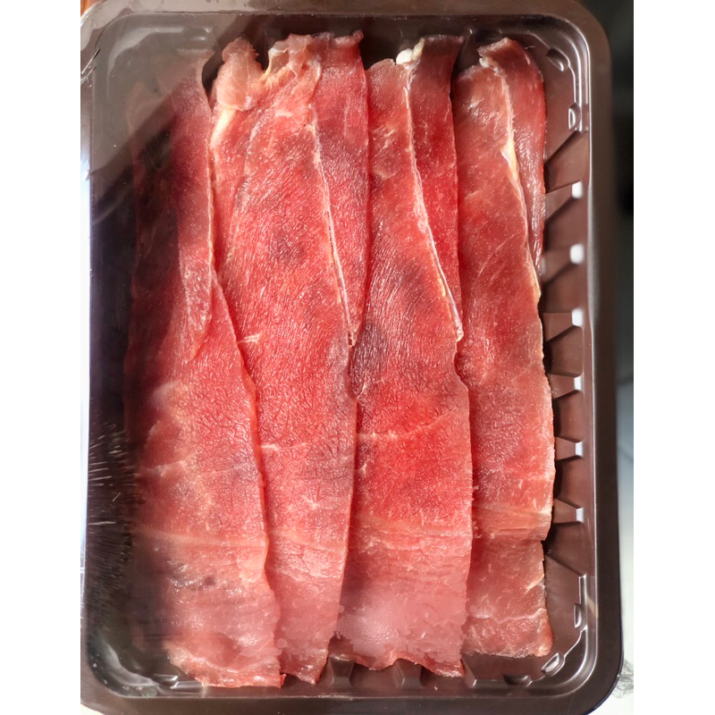 

topside slice murah 200gram/daging potong/beef slice