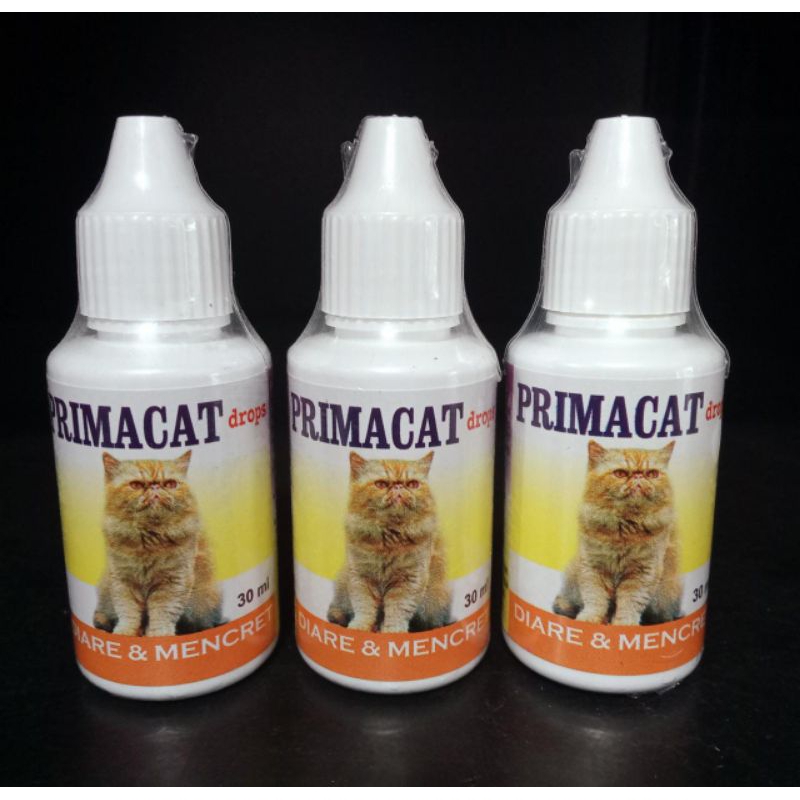 PRIMACAT drop obat diare kucing 30ml - obat tetes diare &amp; mencret